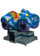 Cloude car machine kiddie rides