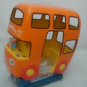 Bus kiddie ride machine